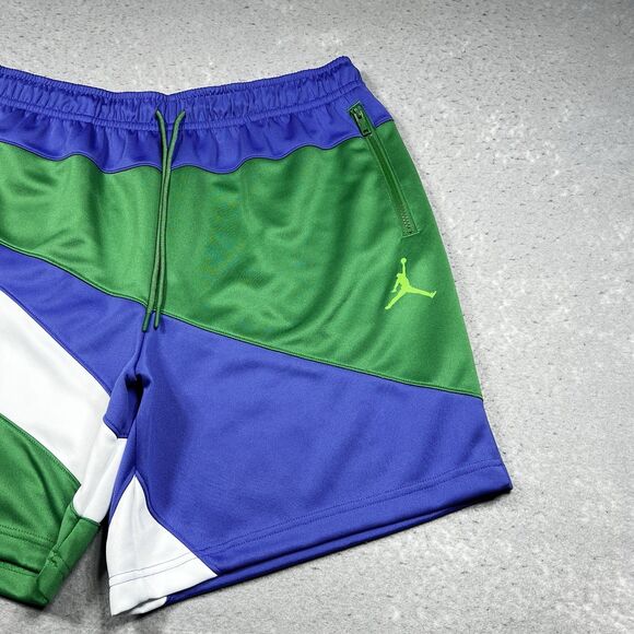 Nike Air Jordan Shorts Mens XL Multicolored Jumpman  Flight Shorts CV7320-353 - Picture 5 of 12